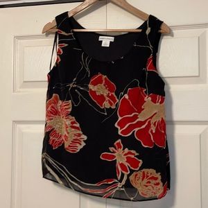 DRAPERS & DAMONS sleeveless blouse size 8